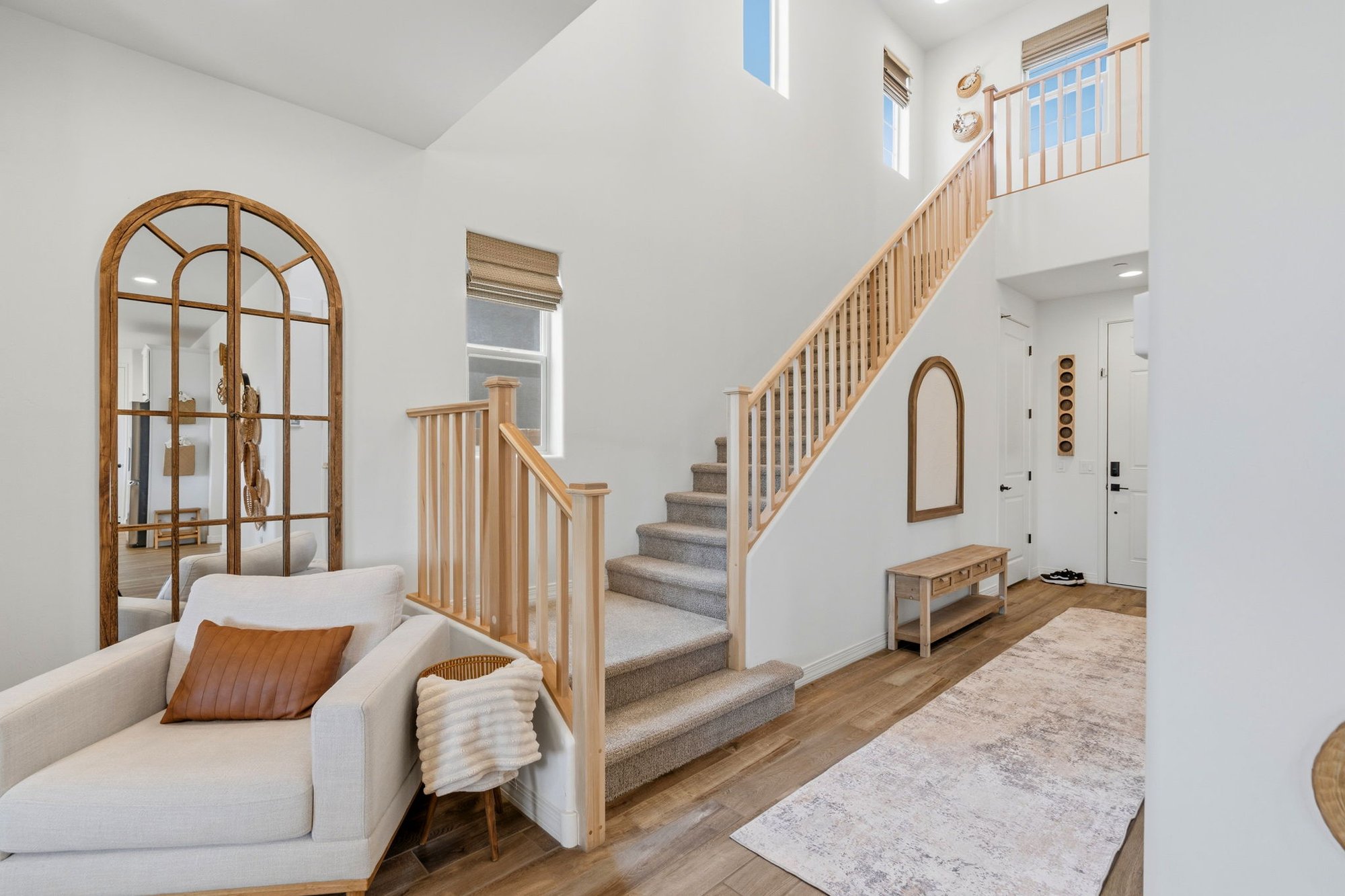Entry and staircase